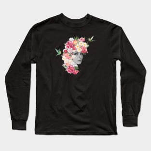 Flowers Girl I Long Sleeve T-Shirt